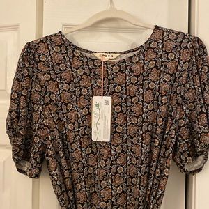 Boden Knot Detail Jersey Mini Dress - NWT